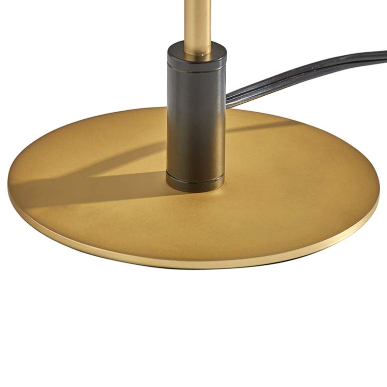 Image 3 Kaden 19 3/4" High Brass Metal LED Accent Table Lamp more views