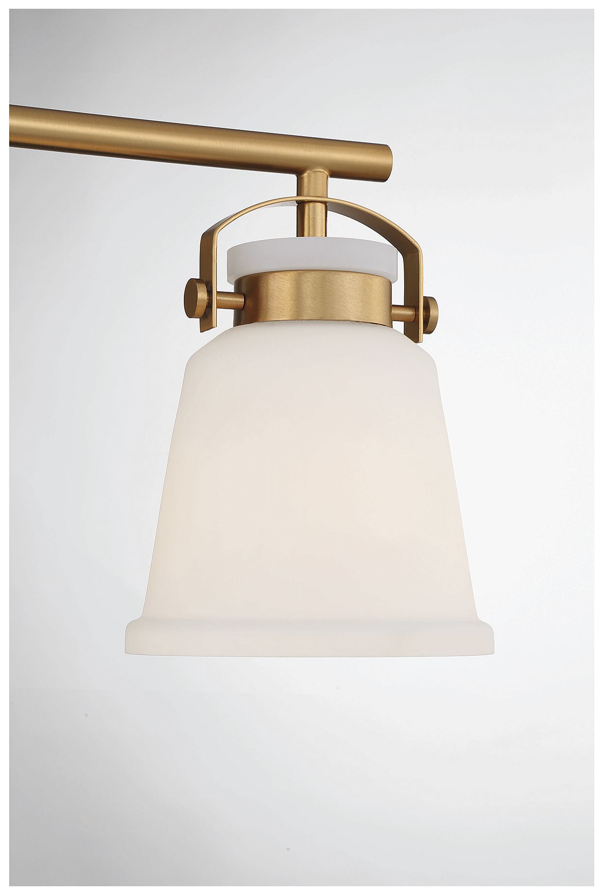 Image 6 Kaden 3-Light Bathroom Vanity Light in Warm Brass more views