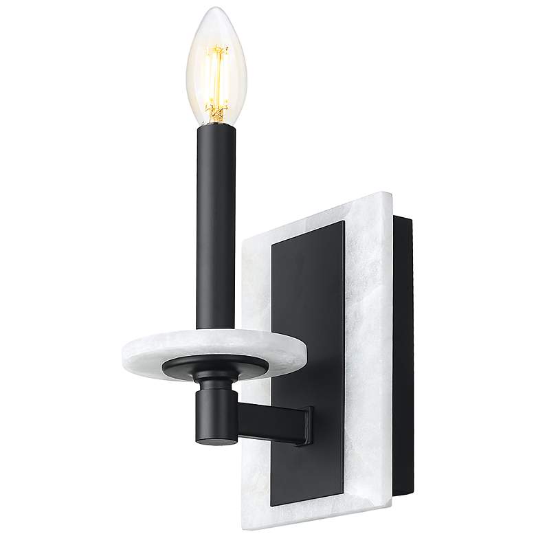 Image 5 Kaden by Z-Lite Matte Black 1 Light Wall Sconce more views