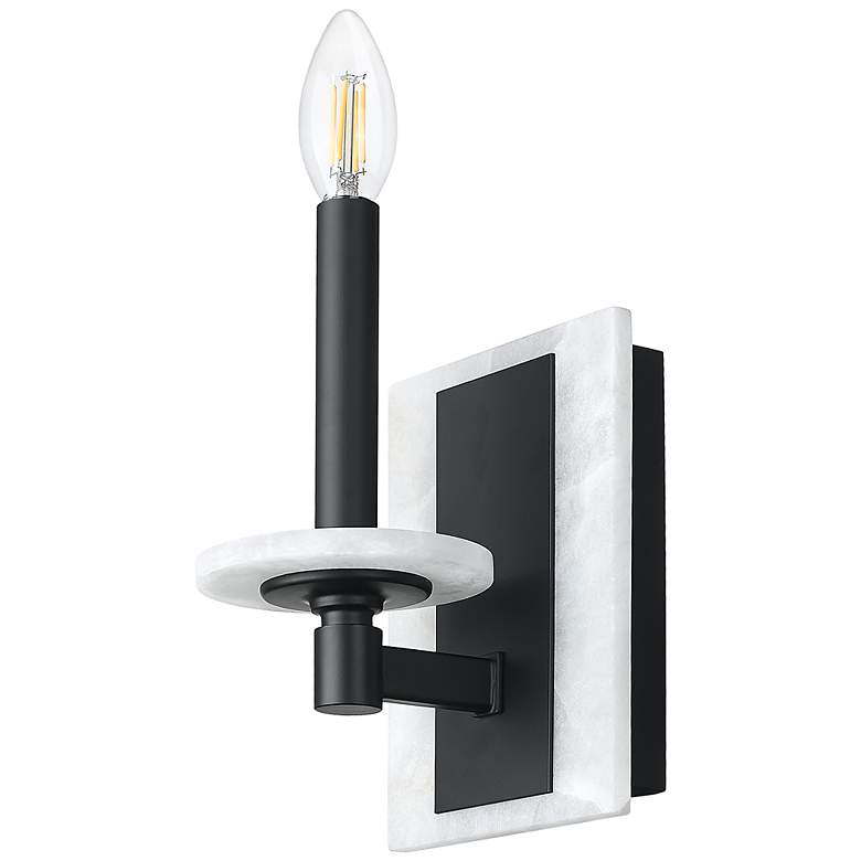 Image 7 Kaden by Z-Lite Matte Black 1 Light Wall Sconce more views