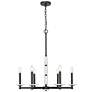 5_Kaden by Z-Lite Matte Black 6 Light Chandelier more views