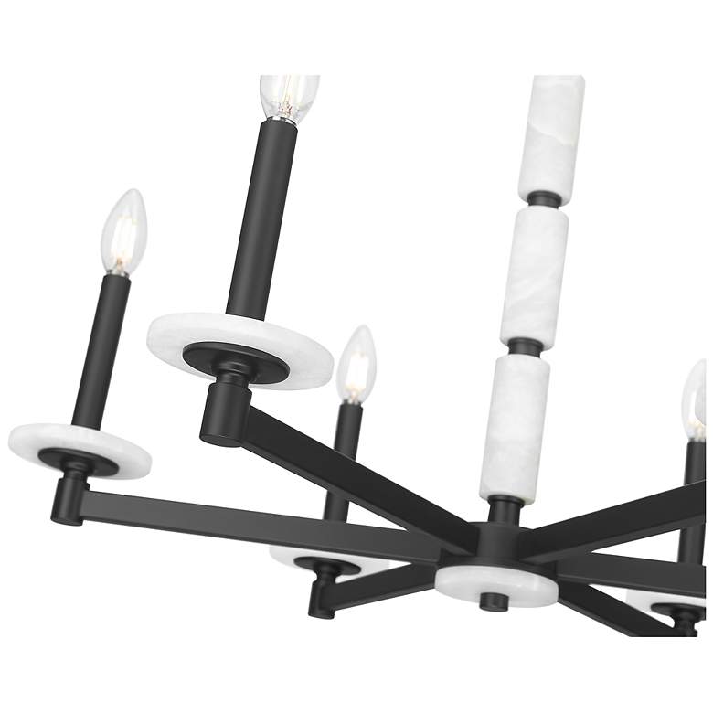 Image 6 Kaden by Z-Lite Matte Black 6 Light Chandelier more views