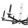 6_Kaden by Z-Lite Matte Black 6 Light Chandelier more views