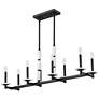 7_Kaden by Z-Lite Matte Black 8 Light Linear Chandelier more views