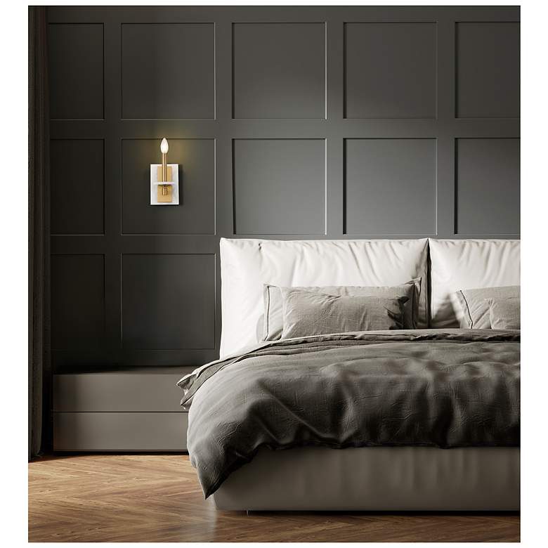 Image 2 Kaden by Z-Lite Modern Gold 1 Light Wall Sconce more views