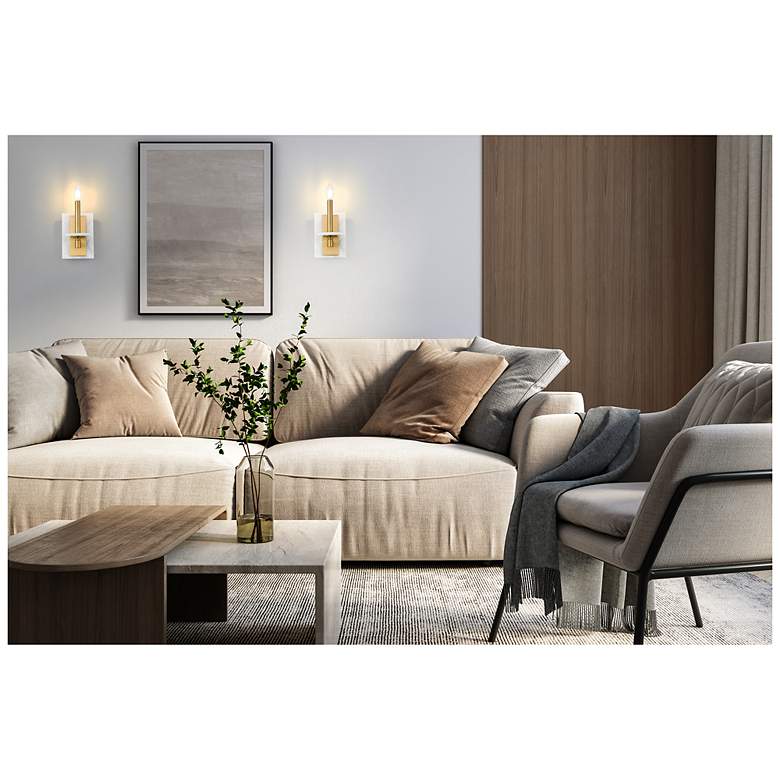 Image 3 Kaden by Z-Lite Modern Gold 1 Light Wall Sconce more views