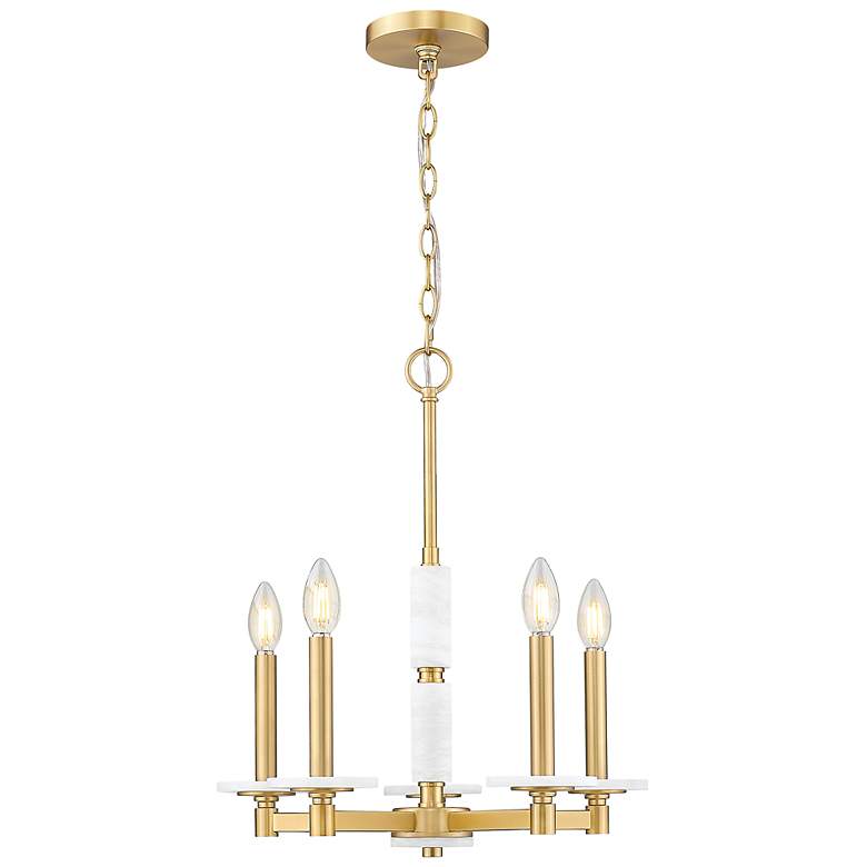 Image 5 Kaden by Z-Lite Modern Gold 5 Light Chandelier more views