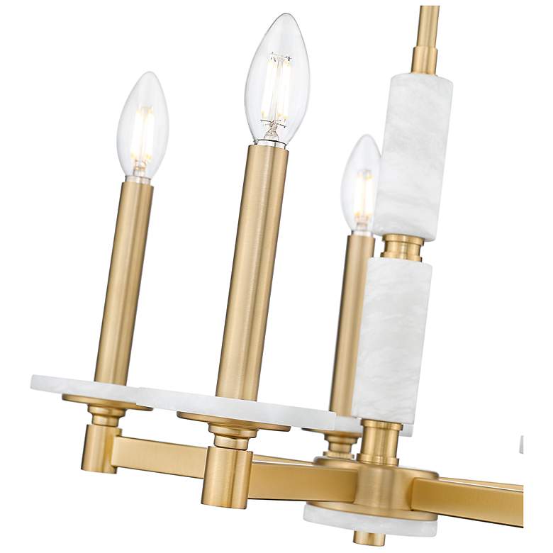Image 6 Kaden by Z-Lite Modern Gold 5 Light Chandelier more views