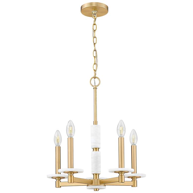 Image 7 Kaden by Z-Lite Modern Gold 5 Light Chandelier more views