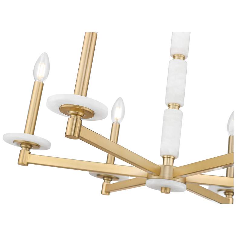 Image 6 Kaden by Z-Lite Modern Gold 6 Light Chandelier more views