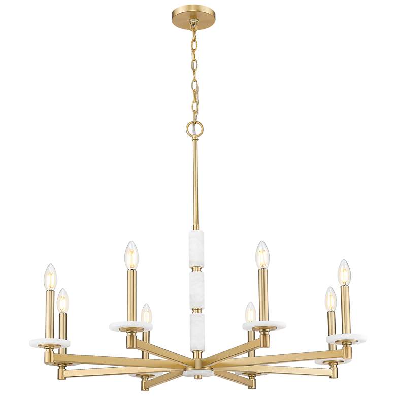 Image 1 Kaden by Z-Lite Modern Gold 8 Light Chandelier