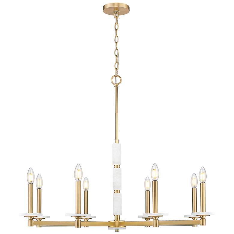 Image 5 Kaden by Z-Lite Modern Gold 8 Light Chandelier more views