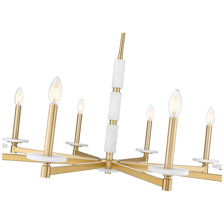 Image 6 Kaden by Z-Lite Modern Gold 8 Light Chandelier more views