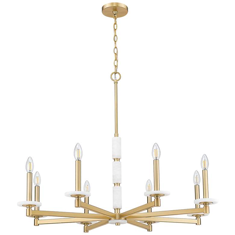Image 7 Kaden by Z-Lite Modern Gold 8 Light Chandelier more views