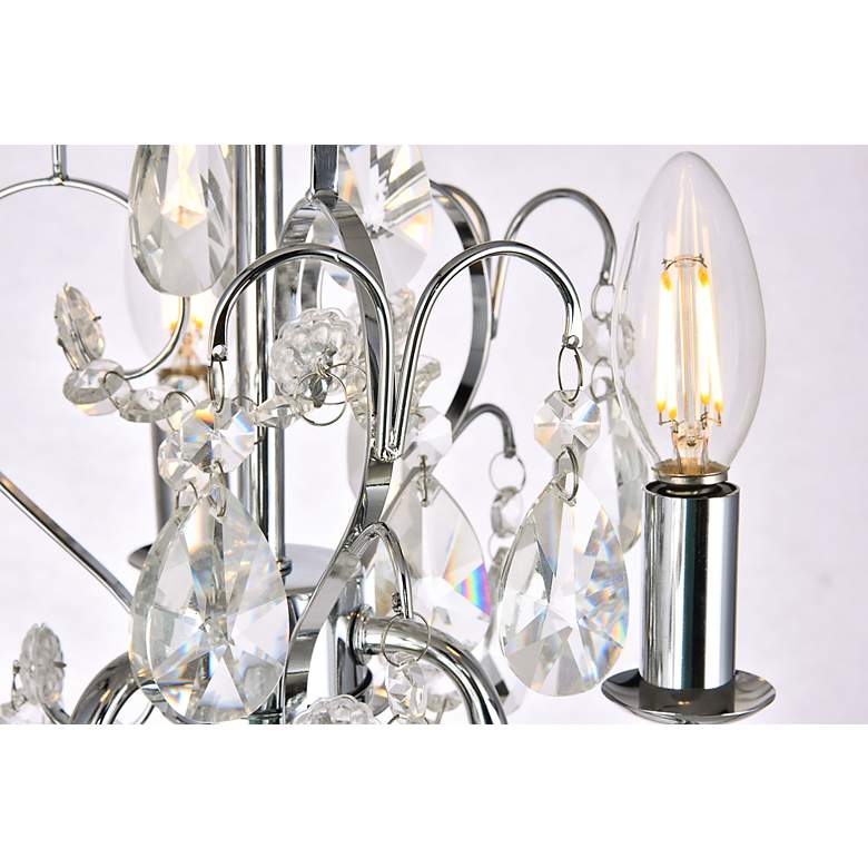Image 7 Kaede Collection Pendant D9.5 H12.2 Lt:3 Chrome Finish more views