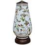 Kaede Flowers and Birds 30" Multi-Color Porcelain Vase Table Lamp