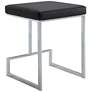5_Kafka 24" Black Leatherette Counter Stool more views