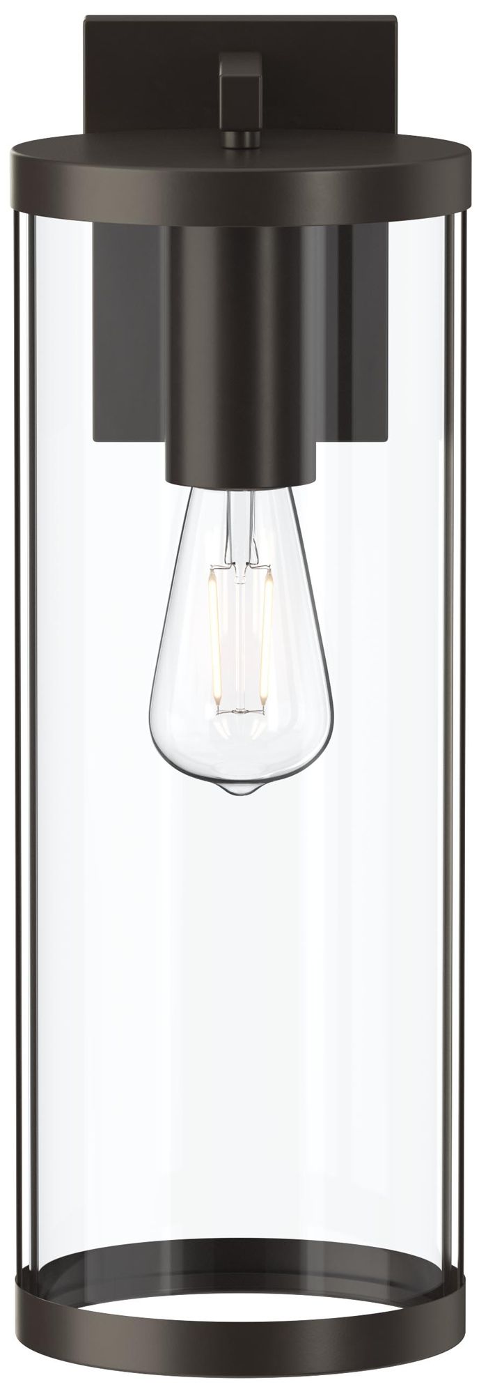 Kagen Extra Large Outdoor Wall Light with Clear Glass Panels