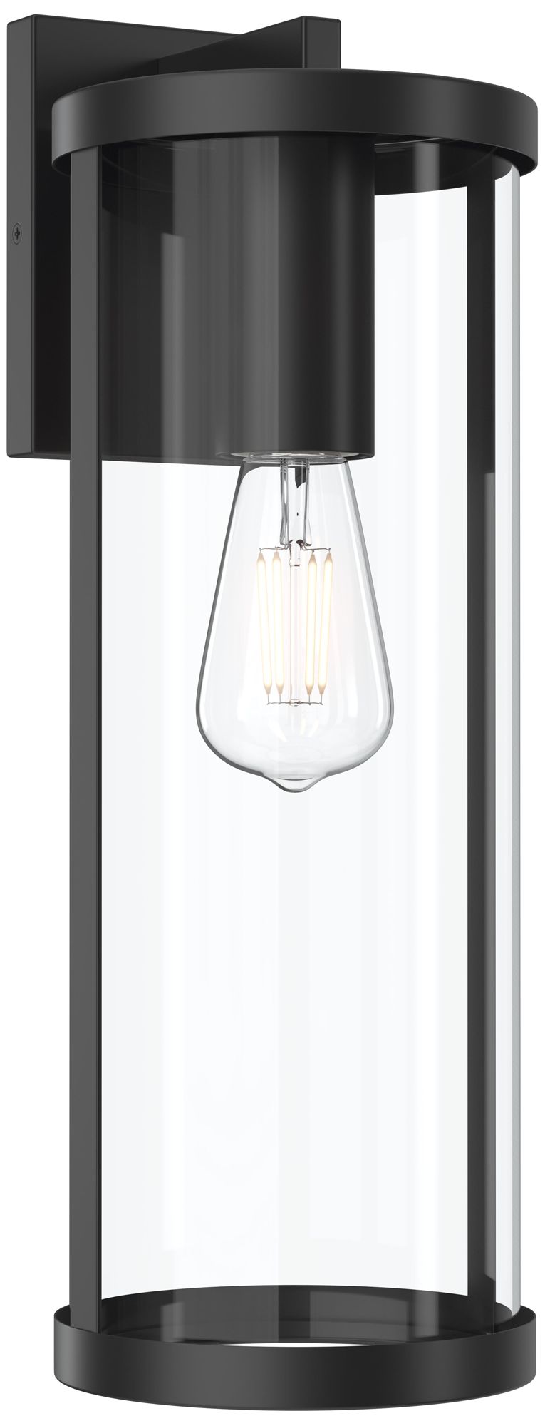 Kagen Extra Large Outdoor Wall Light with Clear Glass Panels