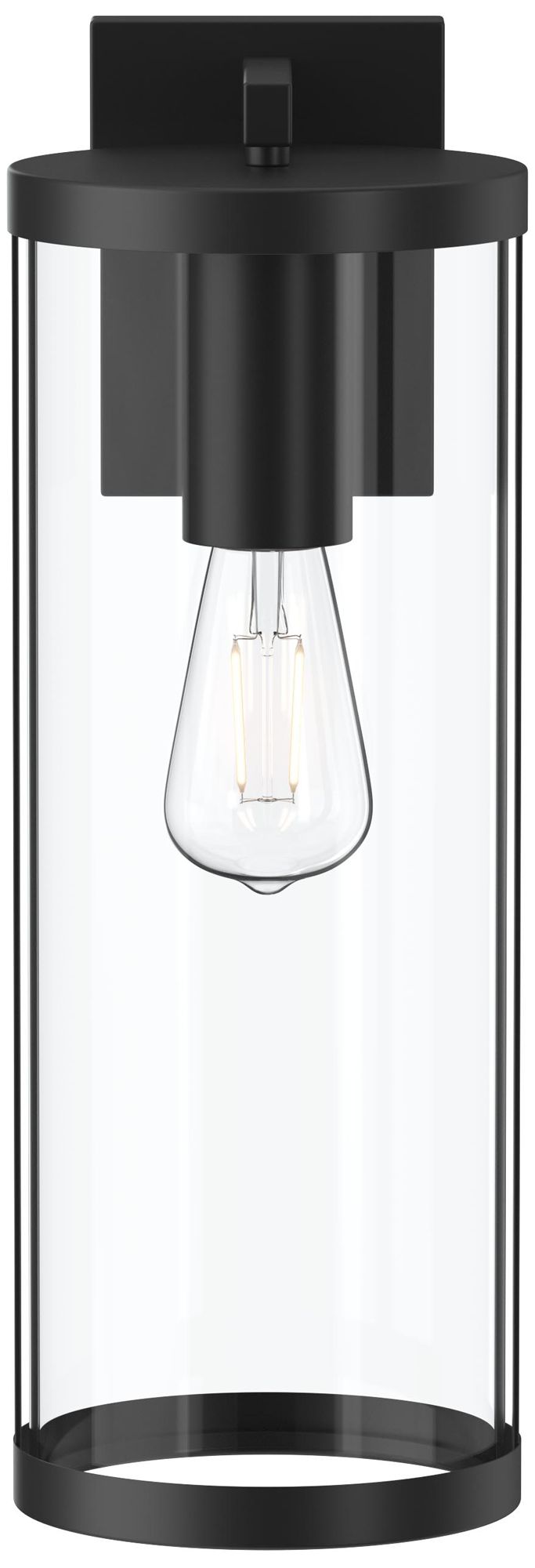 Kagen Extra Large Outdoor Wall Light with Clear Glass Panels