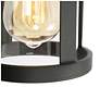 2_Kagib 11.8" High Black Glass Outdoor Wall Light more views