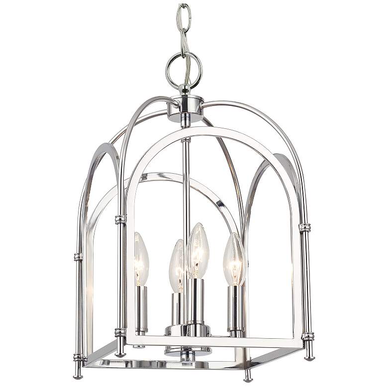 Image 1 Kai 4 Light Polished Chrome Pendant