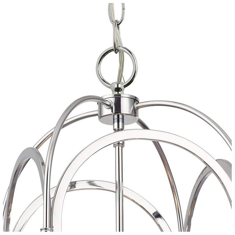 Image 3 Kai 4 Light Polished Chrome Pendant more views