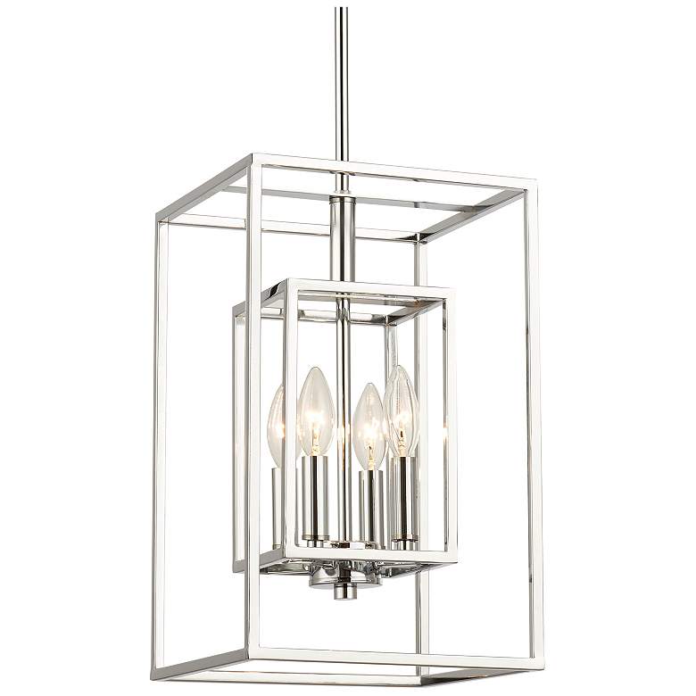 Image 1 Kai 4 Light Polished Chrome Pendant