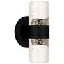 2_Kaia Integrated LED Matte Black Outdoor Wall Lantern