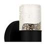 Kaia Integrated LED Matte Black Outdoor Wall Lantern