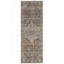 Kaia Medallion Indoor Tan Area Rug 39GMF 2'-6" x 12'