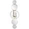 Kaia Mirrored Glass Pillar Candle Holder Wall Sconce