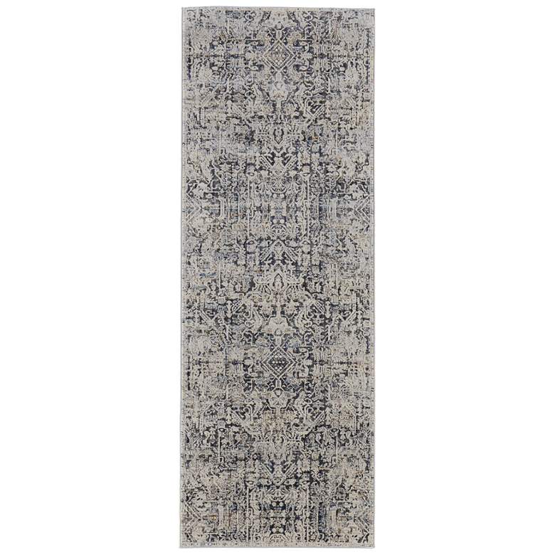 Image 1 Kaia Transitional Distressed Soft Indoor Ivory Area Rug 39HUF