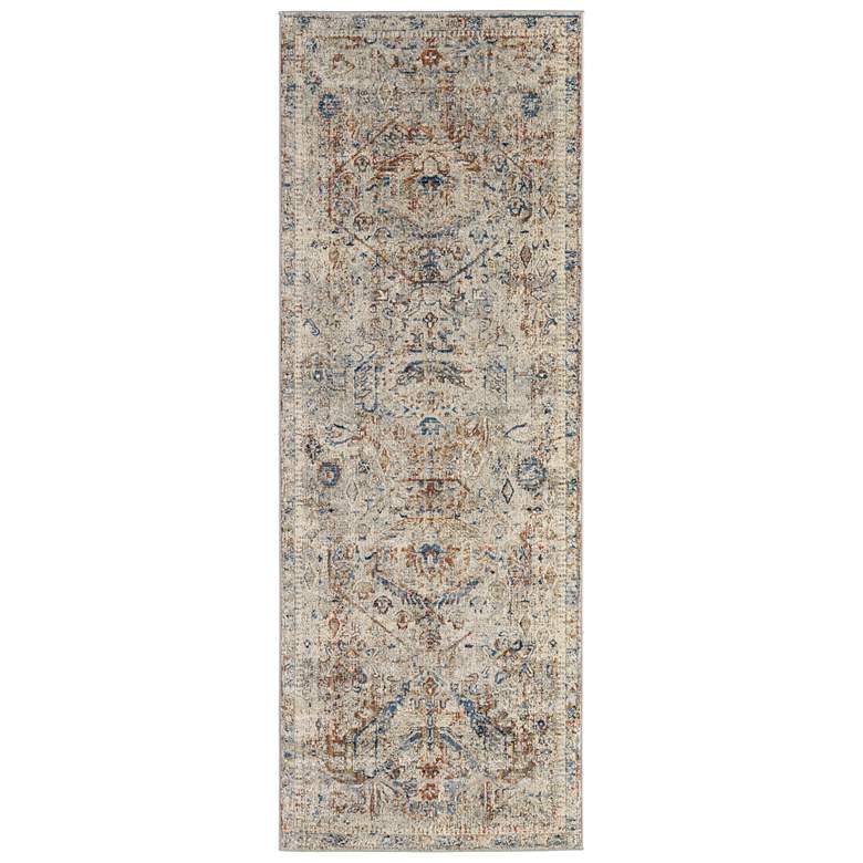 Image 1 Kaia Transitional Medallion Soft Indoor Tan Area Rug 39GJF