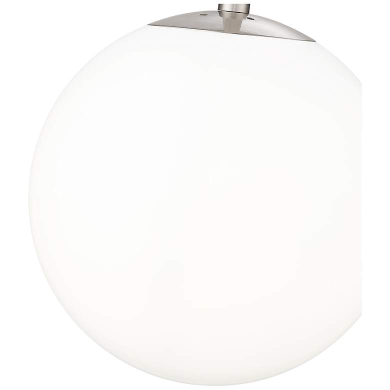 Image 3 Kairo 12" Wide 1-Light Pendant in Brushed Nickel more views