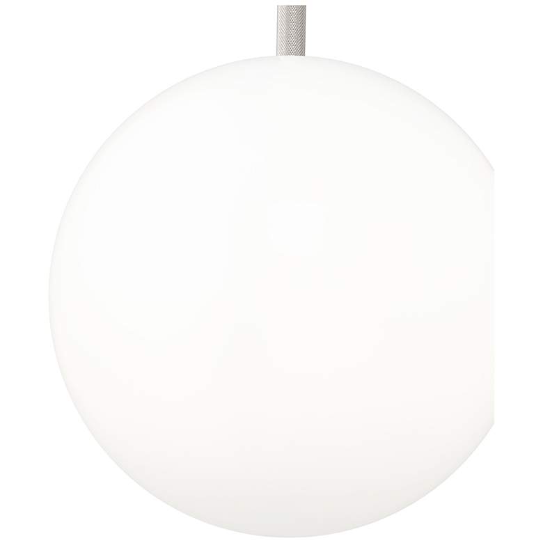 Image 5 Kairo 12" Wide 1-Light Pendant in Brushed Nickel more views