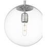 3_Kairo 12" Wide 1-Light Pendant in Brushed Nickel more views