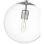 5_Kairo 12" Wide 1-Light Pendant in Brushed Nickel more views