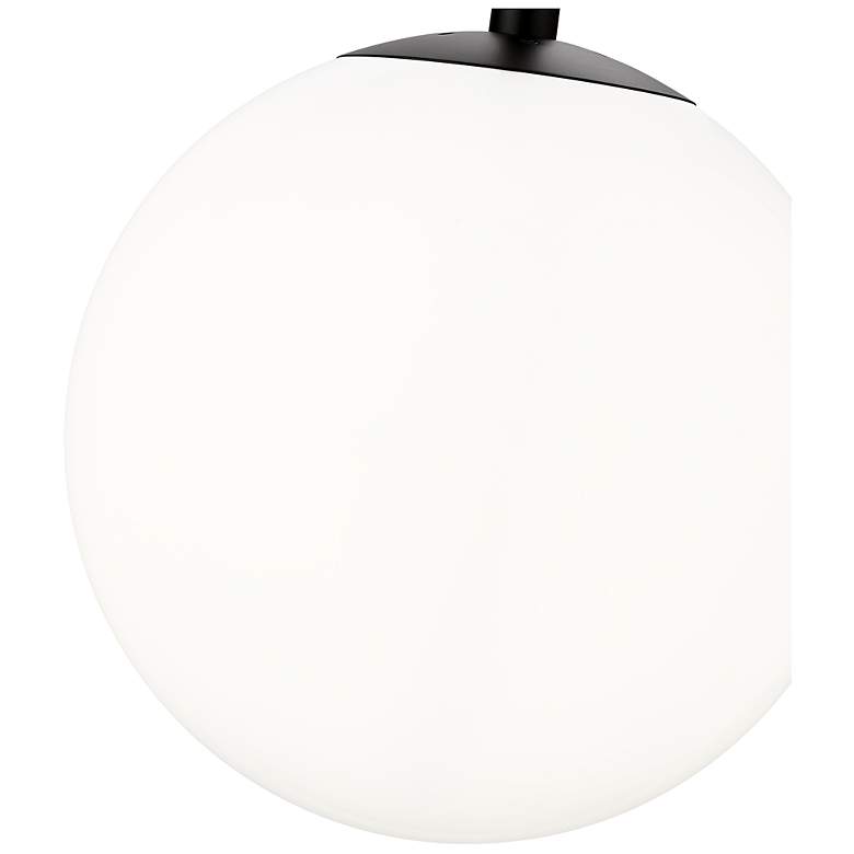 Image 3 Kairo 12" Wide 1-Light Pendant in Matte Black more views