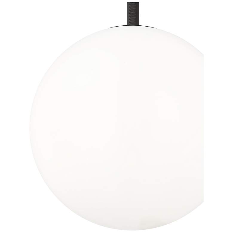 Image 5 Kairo 12" Wide 1-Light Pendant in Matte Black more views
