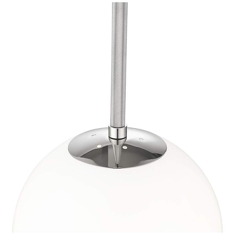 Image 4 Kairo 12" Wide 1-Light Pendant in Polished Nickel more views
