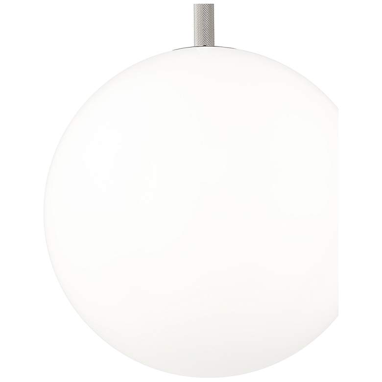 Image 5 Kairo 12" Wide 1-Light Pendant in Polished Nickel more views