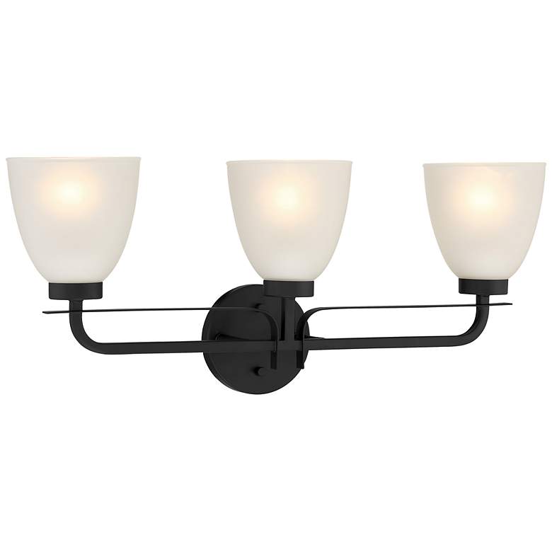 Image 2 Kaitlen 24 1/4" Wide Coal 3-Light Bath Light