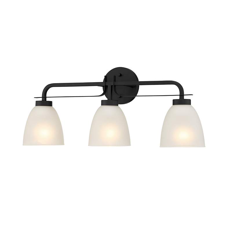 Image 3 Kaitlen 24 1/4" Wide Coal 3-Light Bath Light more views