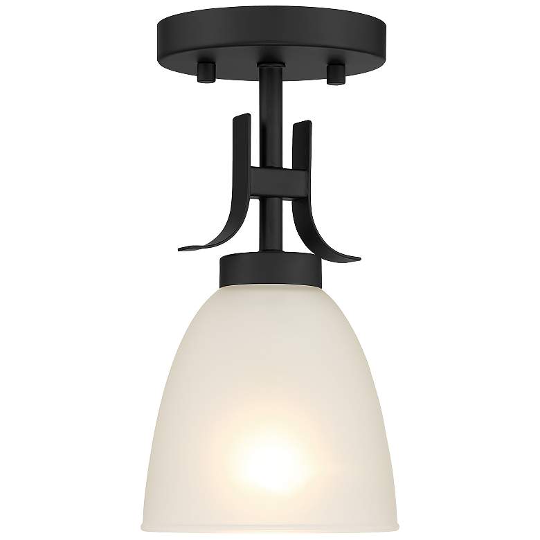 Image 1 Kaitlen 5 1/2"W Black Ceiling Light by Minka Lighting Inc.