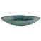 Kalahari Empress Green 15 1/2" Wide Decorative Bowl