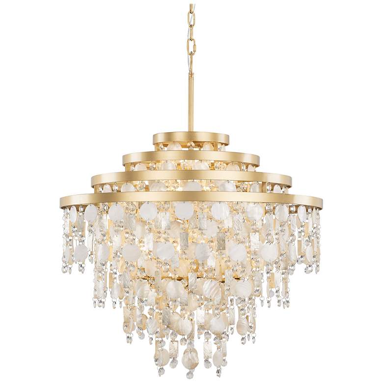 Image 1 Kalani 10-Lt Chandelier - French Gold