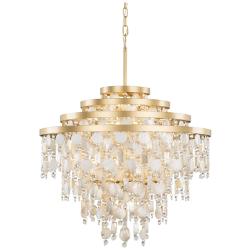 Kalani 10-Lt Chandelier - French Gold