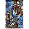 Kaleen Brushstrokes BRS06-86 Blue and Brown Wool Area Rug