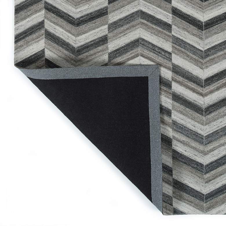 Kaleen Chaps CHP01-38 5&#39;x7&#39;9 inch Charcoal Gray Area Rug more views